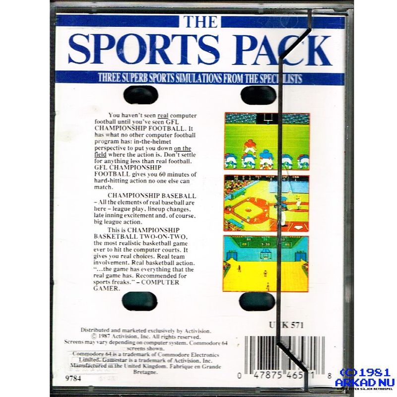 THE SPORTS PACK ZX SPECTRUM