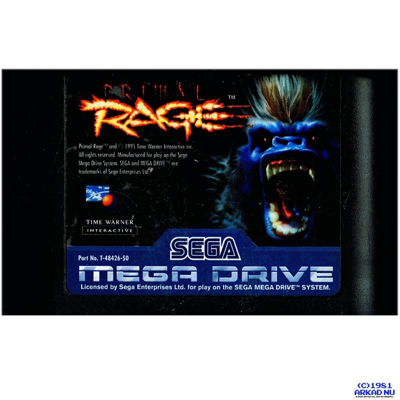 PRIMAL RAGE MEGADRIVE