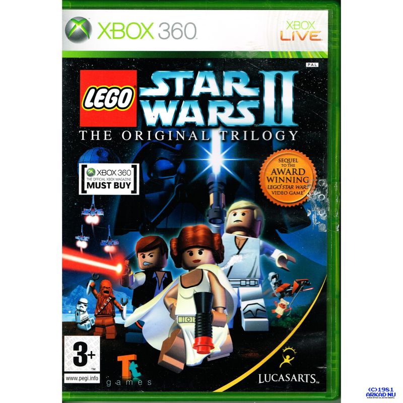 LEGO STAR WARS II THE ORIGINAL TRILOGY XBOX 360