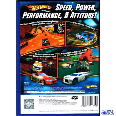 HOT WHEELS BEAT THAT PS2