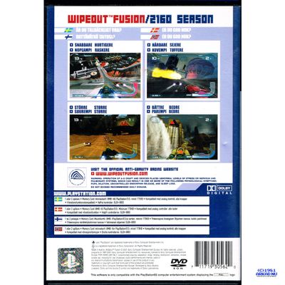 WIPEOUT FUSION PS2