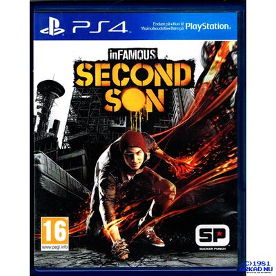 INFAMOUS SECOND SON PS4