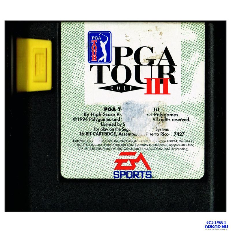 PGA TOUR GOLF III MEGADRIVE