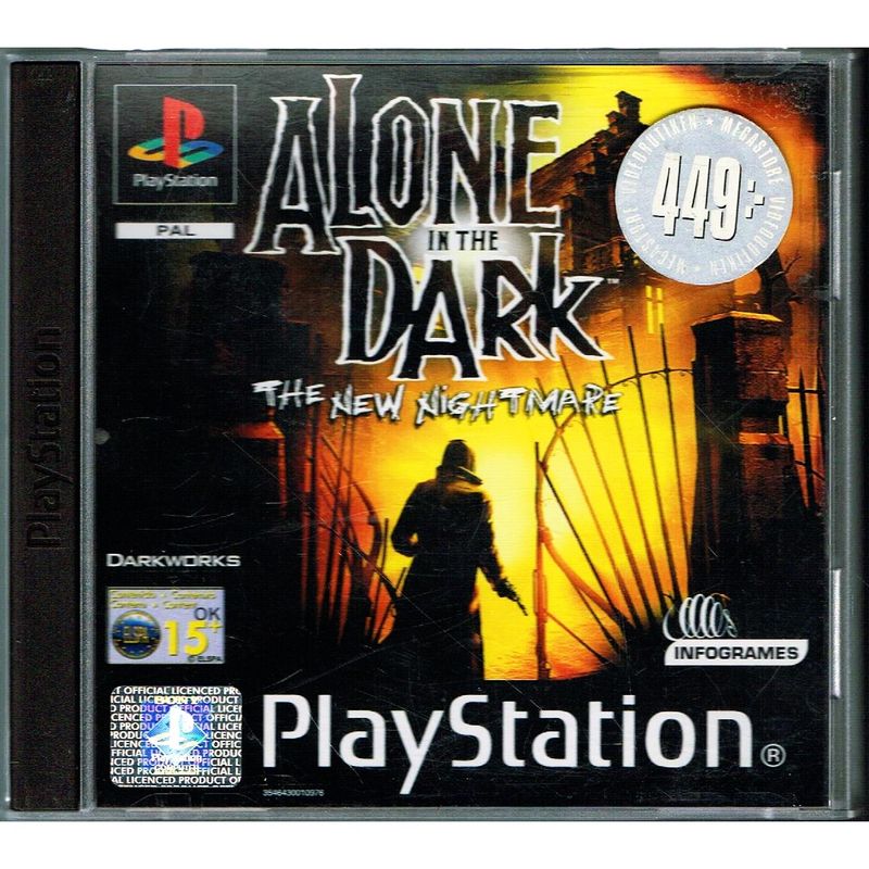 ALONE IN THE DARK THE NEW NIGHTMARE PS1