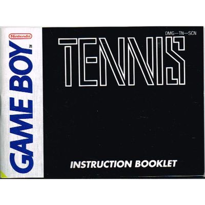 TENNIS GAMEBOY