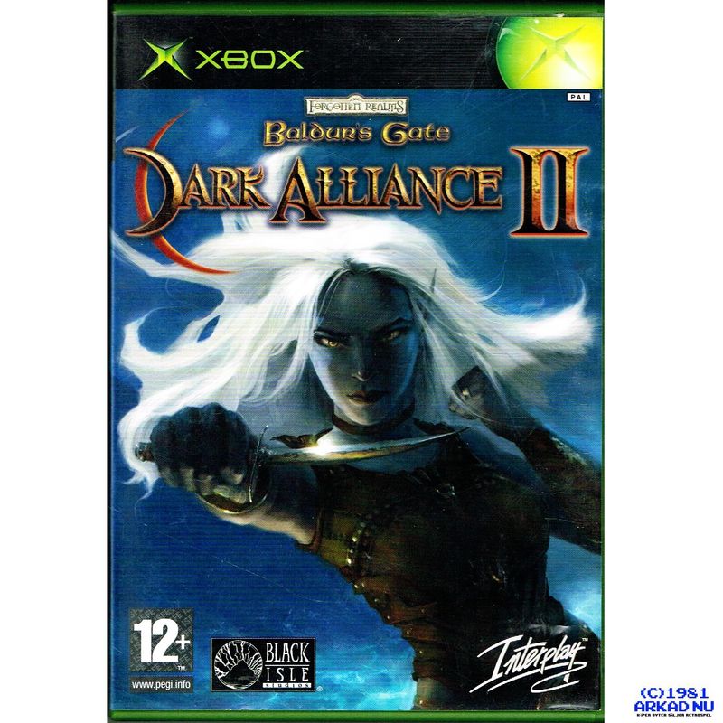 BALDURS GATE DARK ALLIANCE II XBOX