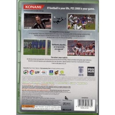 PRO EVOLUTION SOCCER 2008 XBOX 360