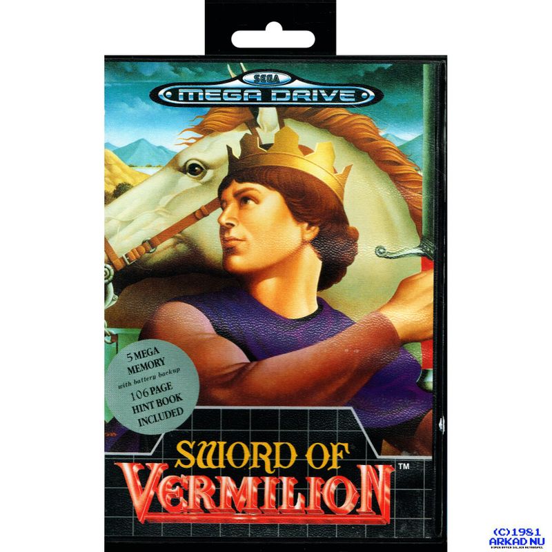 SWORD OF VERMILION MEGADRIVE