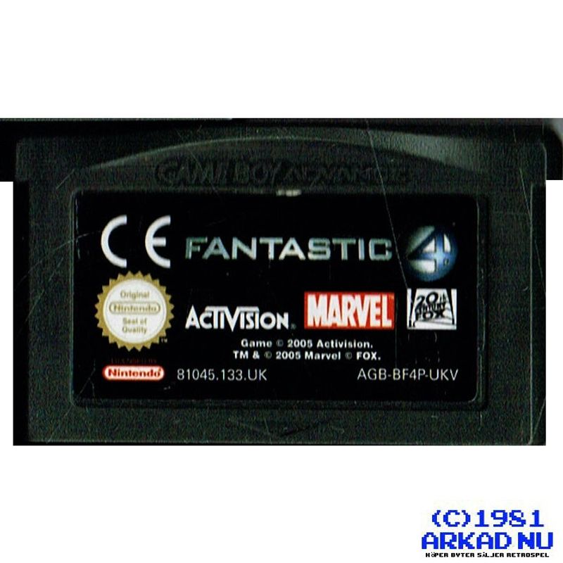 FANTASTIC 4 GBA