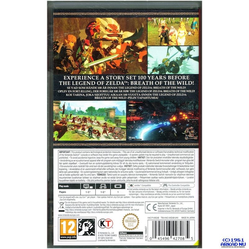 HYRULE WARRIORS AGE OF CALAMITY SWITCH