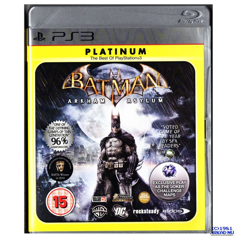 BATMAN ARKHAM ASYLUM PS3