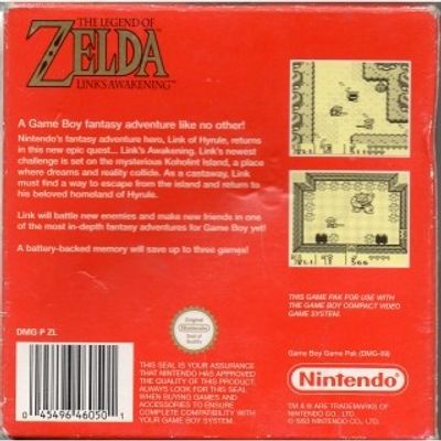 ZELDA LINKS AWAKENING GAMEBOY