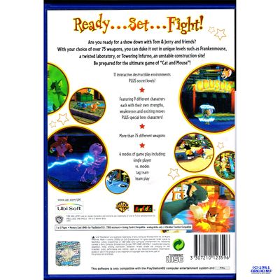 TOM AND JERRY WAR OF THE WHISKERS PS2