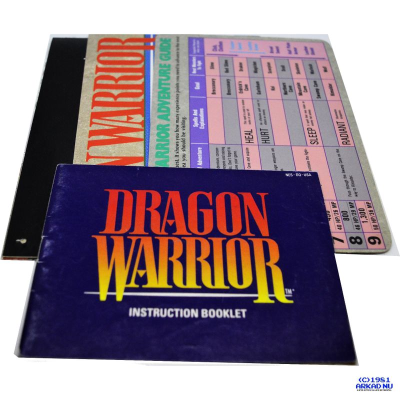 DRAGON WARRIOR NES REV-A USA