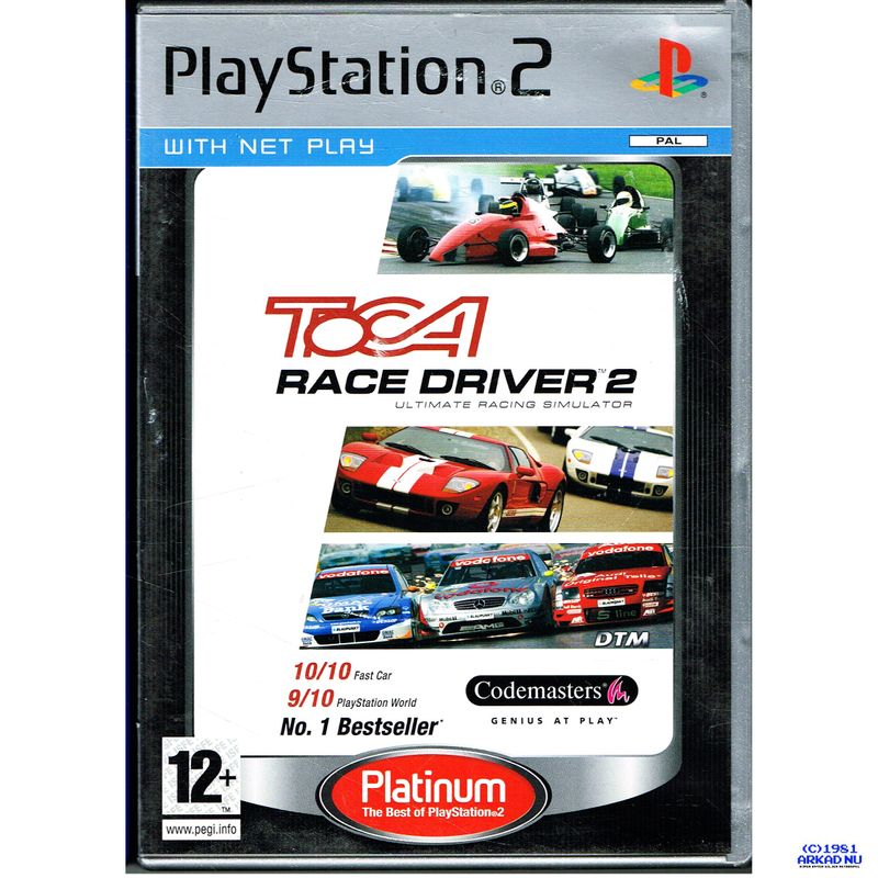 TOCA RACE DRIVER 2 PS2