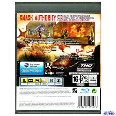 RED FACTION GUERRILLA PS3