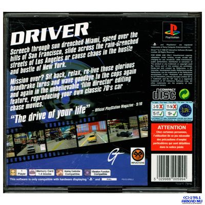 DRIVER PS1