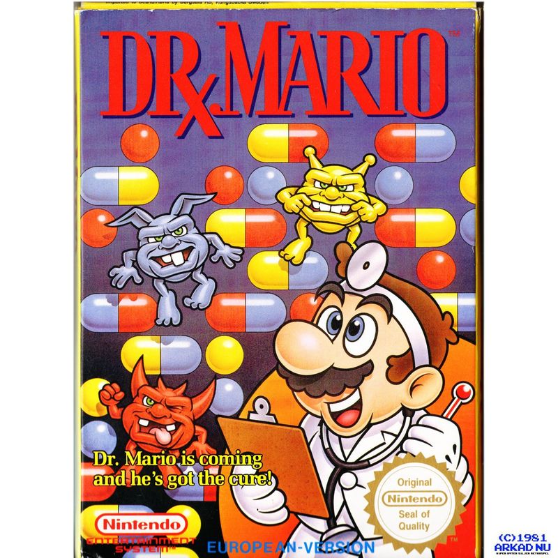 DR MARIO NES SCN