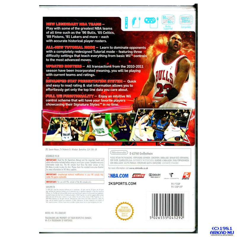 NBA 2K12 WII