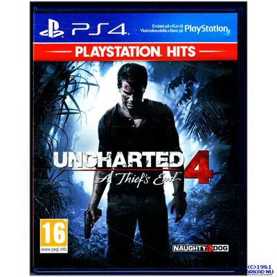 UNCHARTED 4 A THIEFS END PS4