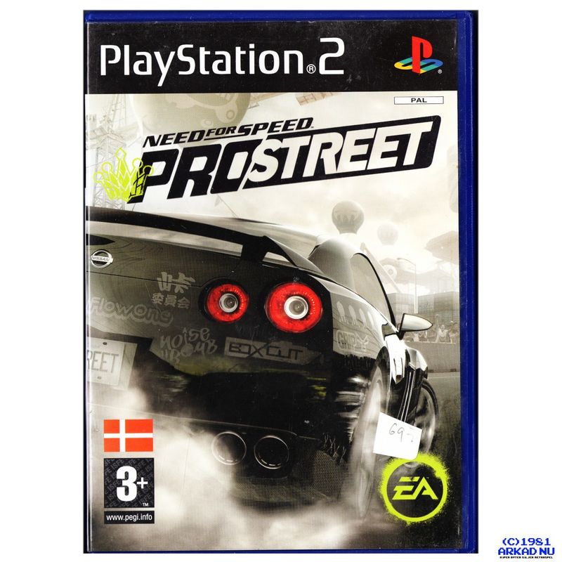 NEED FOR SPEED PROSTREET PS2