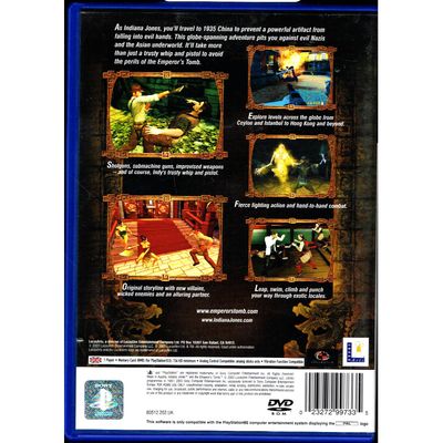 INDIANA JONES AND THE EMPERORS TOMB PS2