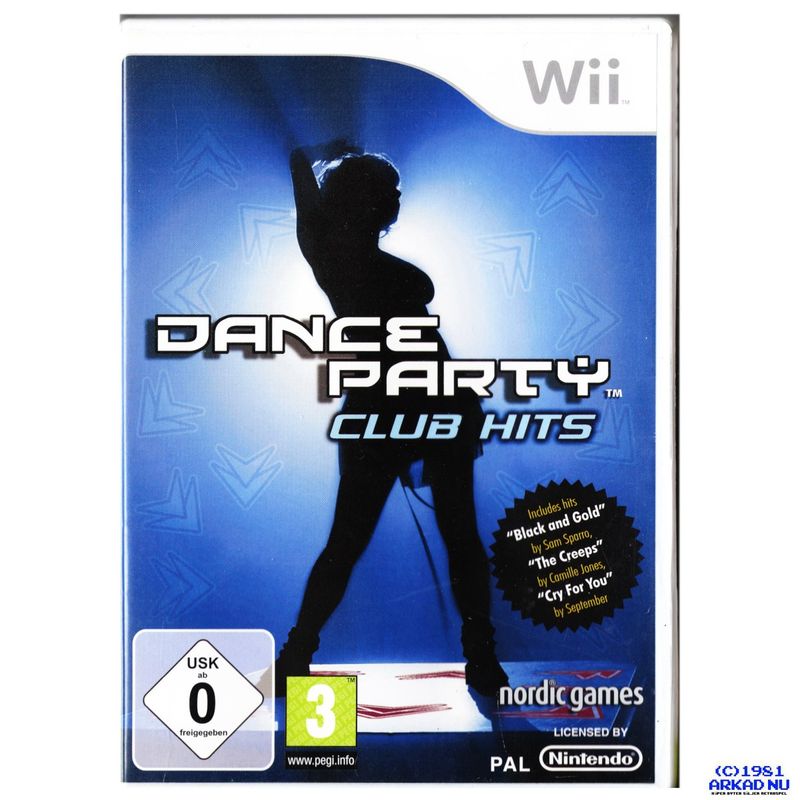 DANCE PARTY CLUB HITS WII