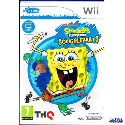 SPONGEBOB SQUAREPANTS SQUIGGLEPANTS WII