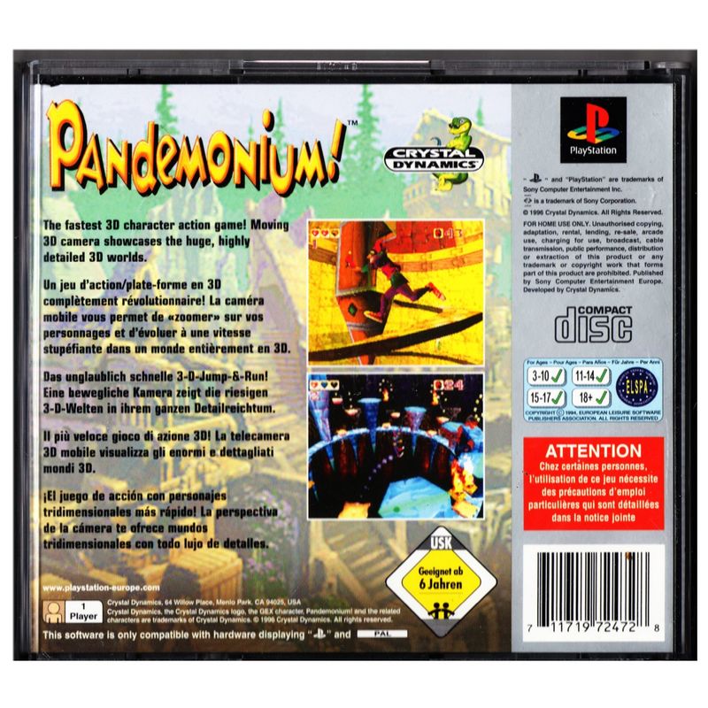 PANDEMONIUM PS1