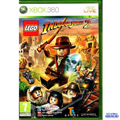 LEGO INDIANA JONES 2 THE ADVENTURE CONTINUES XBOX 360