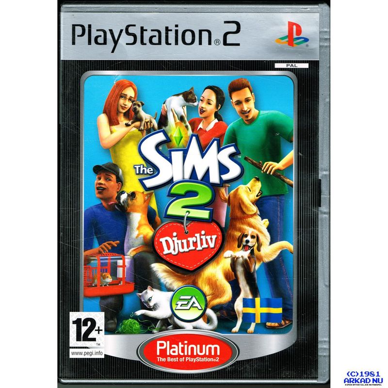 THE SIMS 2 DJURLIV PS2