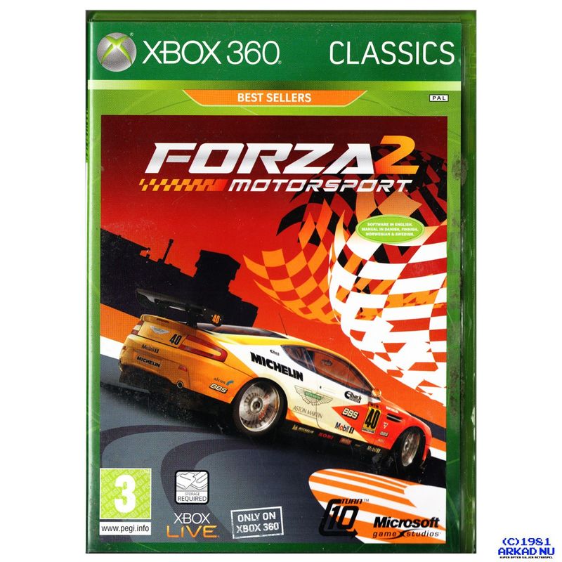 FORZA MOTORSPORT 2 XBOX 360