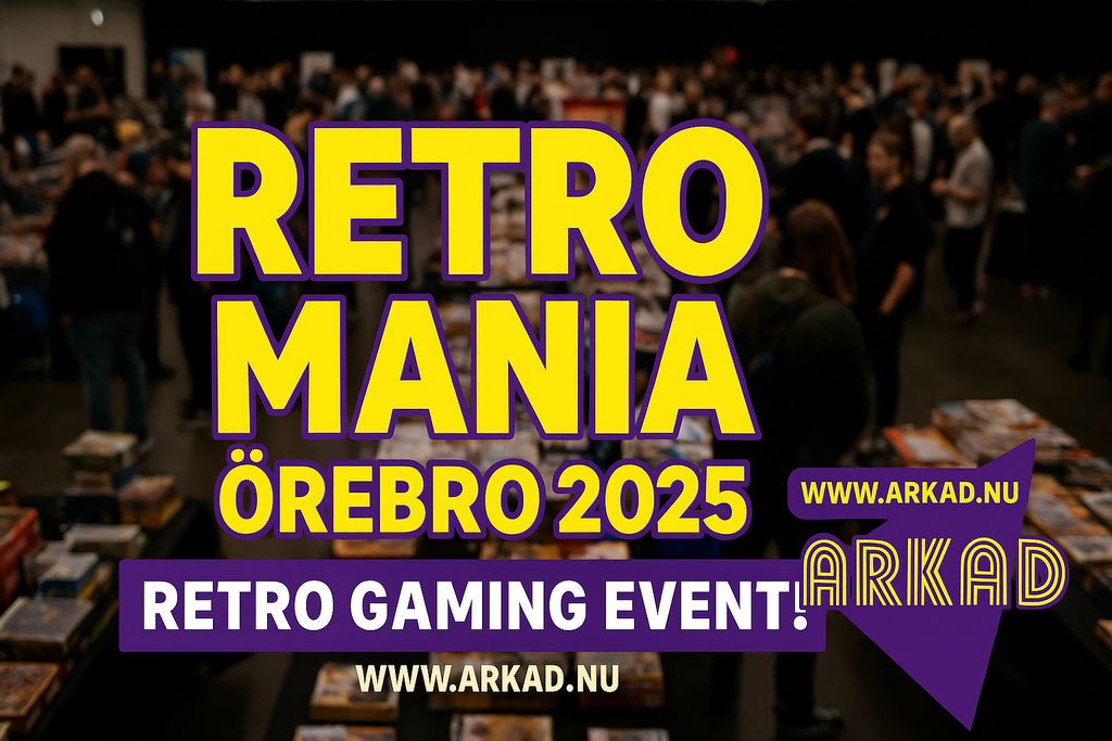 🎮 Retromania 2025 – En episk dag för retroälskare! 🕹️