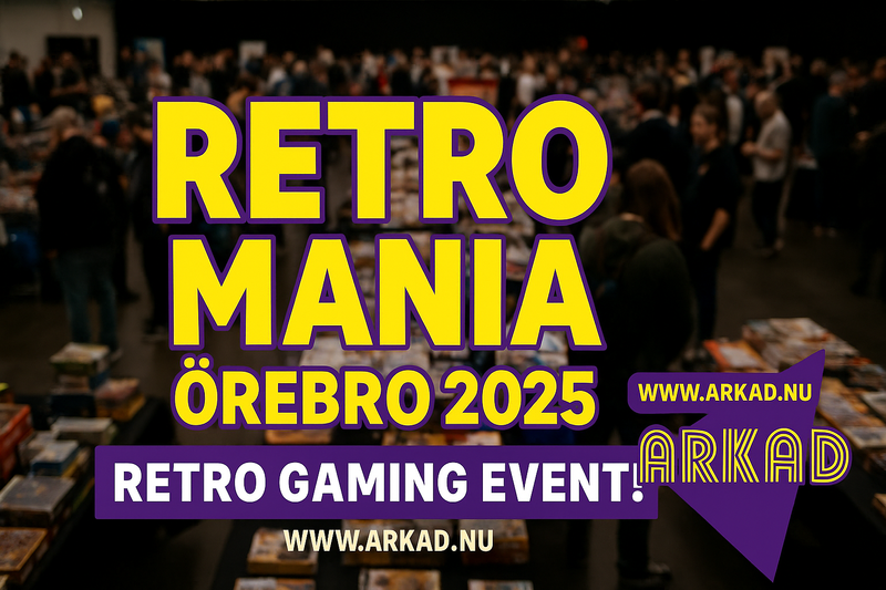 🎮 Retromania 2025 – En episk dag för retroälskare! 🕹️