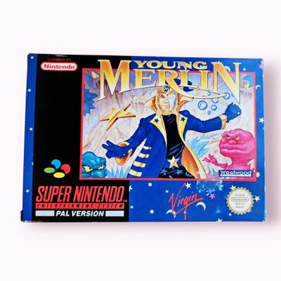 YOUNG MERLIN SNES SCN