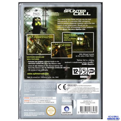 SPLINTER CELL GAMECUBE