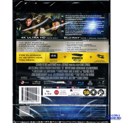 LIFE 4K ULTRA HD + BLU-RAY