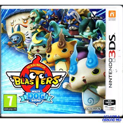 YO KAI WATCH BLASTERS WHITE DOG SQUAD 3DS