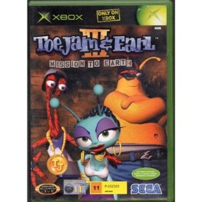 TOE JAM & EARL III MISSION TO EARTH XBOX