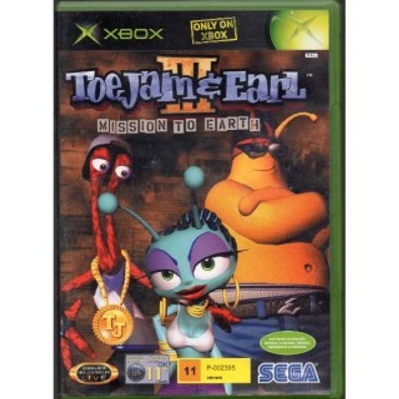 TOE JAM & EARL III MISSION TO EARTH XBOX