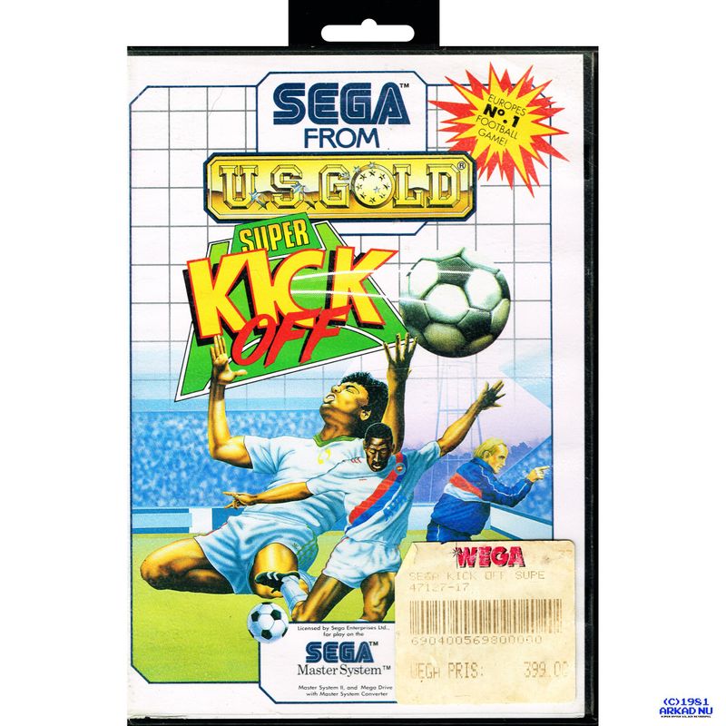 SUPER KICK OFF MASTERSYSTEM