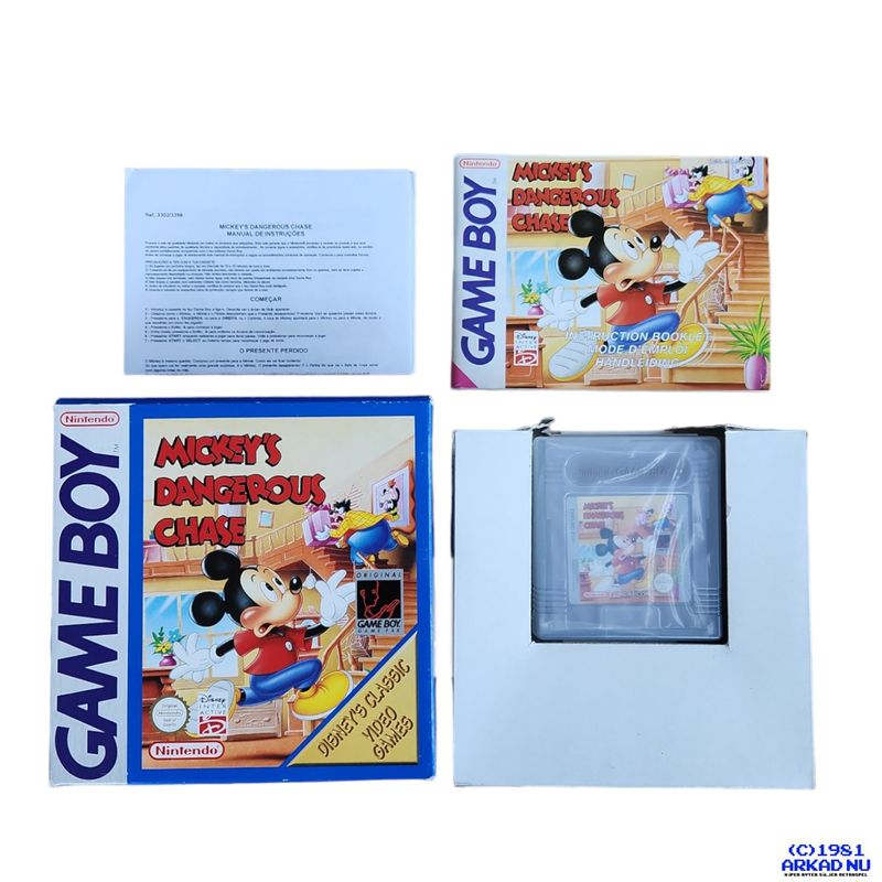 MICKEYS DANGEROUS CHASE GAMEBOY