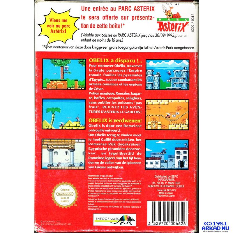 ASTERIX NES