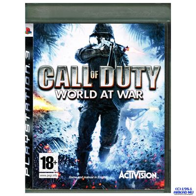 CALL OF DUTY WORLD AT WAR PS3