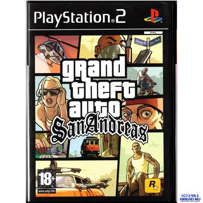 GRAND THEFT AUTO SAN ANDREAS PS2