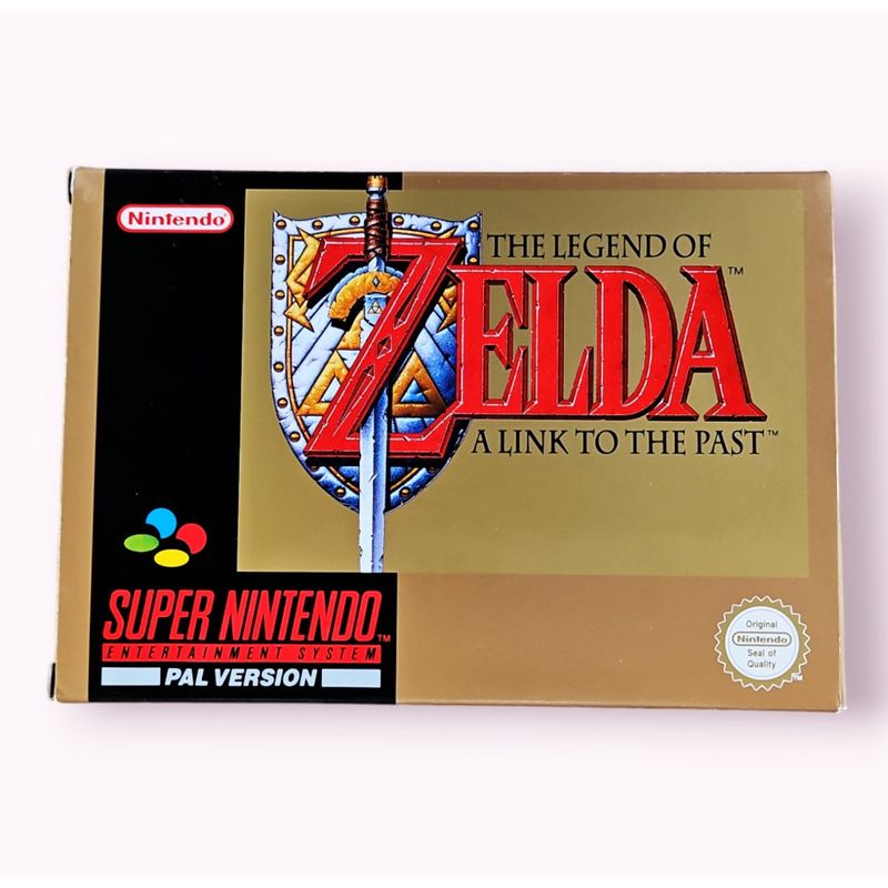 ZELDA A LINK TO THE PAST SNES SVENSK FEMTE UTGÅVA UTAN FOLDER