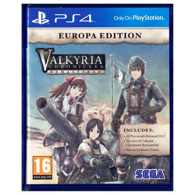 VALKYRIE CHRONICLES REMASTERED EUROPA EDITION PS4