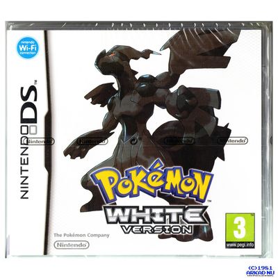 POKEMON WHITE VERSION DS SVENSK UTGÅVA