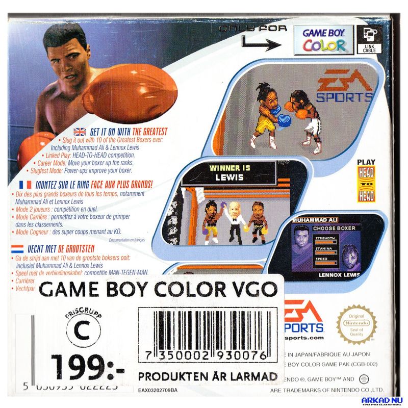KNOCKOUT KINGS GAMEBOY COLOR