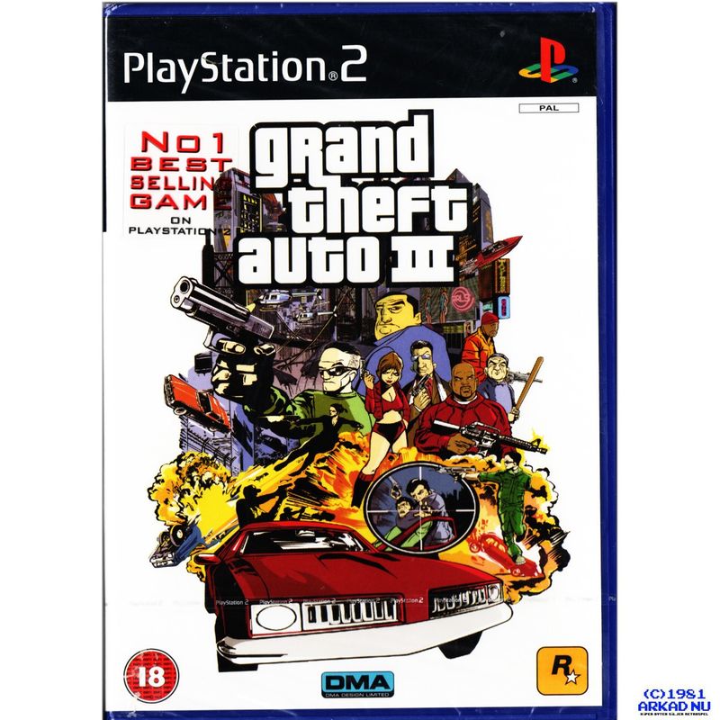 GRAND THEFT AUTO III PS2